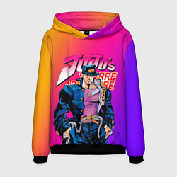 Мужская толстовка JOJO BIZARRE ADVENTURE ДЖО ДЖО ГРАДИЕНТ