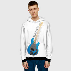 Толстовка-худи мужская Басуй, цвет: 3D-черный — фото 2