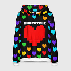 Мужская толстовка UNDERTALE HEART COLOR HEROES