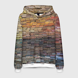 Мужская толстовка Книжные кирпичики знаний