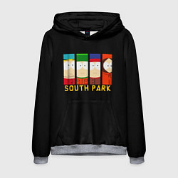 Мужская толстовка South Park - Южный парк главные герои