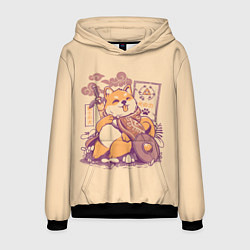 Толстовка-худи мужская Стиба Ину Линк, цвет: 3D-черный