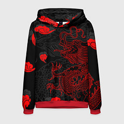 Мужская толстовка Дракон Китайский дракон