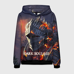 Толстовка-худи мужская DARK SOULS III Рыцарь Солнца Дарк Соулс, цвет: 3D-черный