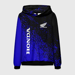Толстовка-худи мужская Honda - Авто бренд, цвет: 3D-черный