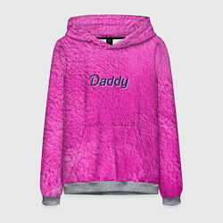 Мужская толстовка Daddy pink