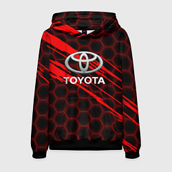 Мужская толстовка Toyota: Красные соты