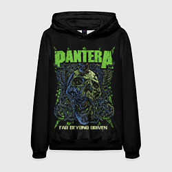 Мужская толстовка Pantera green череп