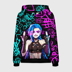 Мужская толстовка JINX ДЖИНКС NEON PATTERN