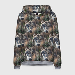 Мужская толстовка Волки клипарт wolfs