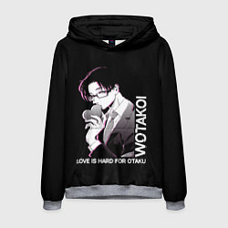 Толстовка-худи мужская Хиротака, цвет: 3D-меланж