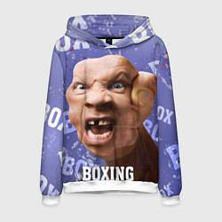 Мужская толстовка Boxing - фиолетовый
