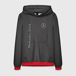 Мужская толстовка Mercedes карбоновые полосы