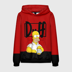 Мужская толстовка Гомер и пиво Симпсоны Simpsons