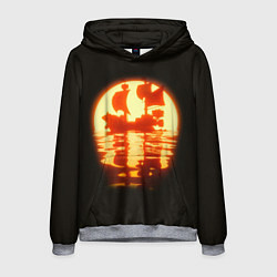 Толстовка-худи мужская Саузенд Санни Ван Пис, цвет: 3D-меланж