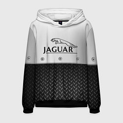 Толстовка-худи мужская Jaguar Ягуар Сталь, цвет: 3D-черный