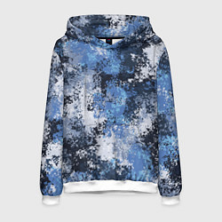 Мужская толстовка Спортивный камуфляж Пикси - Черника