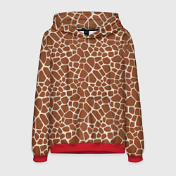 Мужская толстовка Шкура Жирафа - Giraffe