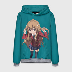 Толстовка-худи мужская Милай Тайга, цвет: 3D-меланж