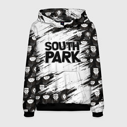 Мужская толстовка Южный парк - персонажи и логотип South Park