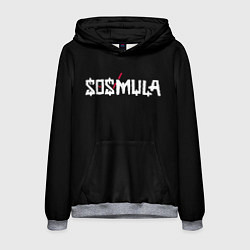 Толстовка-худи мужская SosMula City Morgue - SosMula Type B, цвет: 3D-меланж