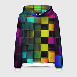 Мужская толстовка Colored Geometric 3D pattern