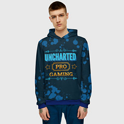 Толстовка-худи мужская Uncharted Gaming PRO, цвет: 3D-синий — фото 2