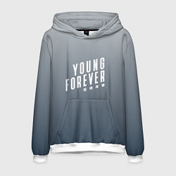 Мужская толстовка Навечно молодой Young forever