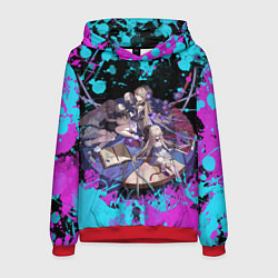 Толстовка-худи мужская Грета Honkai star rail, цвет: 3D-красный