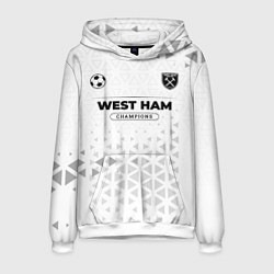 Мужская толстовка West Ham Champions Униформа