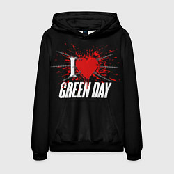 Мужская толстовка Green Day Сердце