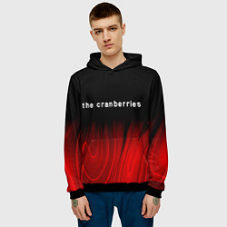 Толстовка-худи мужская The Cranberries Red Plasma, цвет: 3D-черный — фото 2