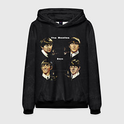 Толстовка-худи мужская The Beatles Boys, цвет: 3D-черный