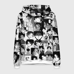 Толстовка-худи мужская Урума Сюн, цвет: 3D-белый