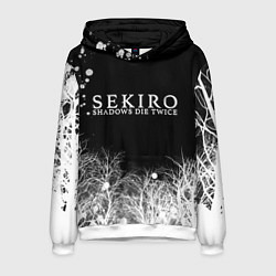 Толстовка-худи мужская Sekiro арт, цвет: 3D-белый