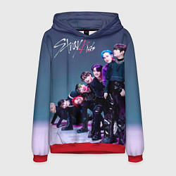 Толстовка-худи мужская Stray Kids K Idols, цвет: 3D-красный