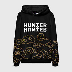 Толстовка-худи мужская Hunter x Hunter - anime clouds, цвет: 3D-черный