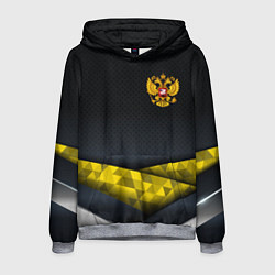 Мужская толстовка Золотой герб black gold