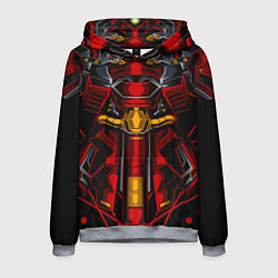 Мужская толстовка Костюм железного красного робота