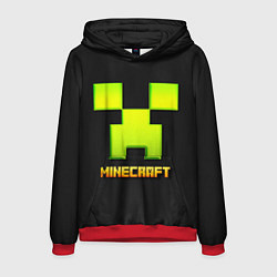 Мужская толстовка Minecraft: neon logo