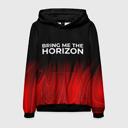 Мужская толстовка Bring Me the Horizon red plasma