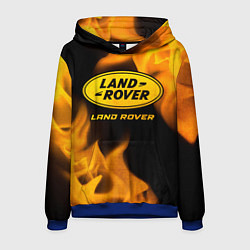 Мужская толстовка Land Rover - gold gradient