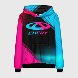 Мужская толстовка Chery - neon gradient