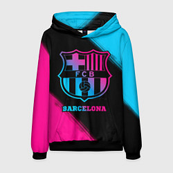 Мужская толстовка Barcelona - neon gradient