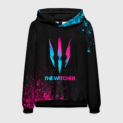 Мужская толстовка The Witcher - neon gradient