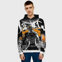 Толстовка-худи мужская Облик пустого- Ичиго, цвет: 3D-белый — фото 2