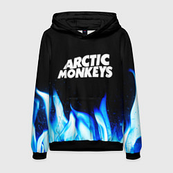 Мужская толстовка Arctic Monkeys blue fire