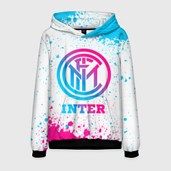 Мужская толстовка Inter neon gradient style