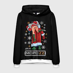 Толстовка-худи мужская Ded MoroZZ - Brazzers, цвет: 3D-белый