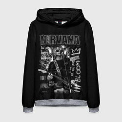 Толстовка-худи мужская Nirvana Song life, цвет: 3D-меланж